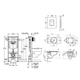 Унітаз з інсталяцією GROHE RAPID SL 38772001KA513636 - зображення 2