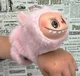 Мягкая Игрушка игрушка-браслет Розовая на руку Лабубу POP MART The Monsters LABUBU Have A Seat - изображение 1