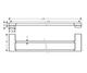 Подвійний тримач для рушників HANSGROHE ADDSTORIS 41743670 - зображення 2