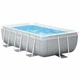 Прямокутний каркасний басейн Intex 26784-0 з чашою із ПВХ 300х175х80 см Сірий (127-9-26784-0) - зображення 2