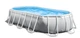 Овальный каркасный бассейн Intex 26796-0 с чашей из ПВХ и каркасом 503х274х122 см Серый (127-9-26796-0) - изображение 1