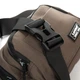 Сумка чоловіча на пояс бананка Lanpad 8803 brown - зображення 5