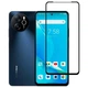 Защитное стекло LUX для Blackview SHARK 8 полная проклейка черный - изображение 1