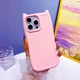 Чехол на iPhone 15 Pro Max / для айфон 15 про макс с кошачьими ушками и ремешком Pink - изображение 7