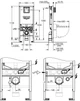 Набор Инсталляция Grohe Rapid SLX 39596000 с подвесным унитазом-биде QuickFix Sensia 36507SH0 (36509SH0) + панель смыва Nova Cosmopolitan S 37601000 хром - изображение 18