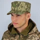 Кепка піксель ЗСУ з кокардою, кепка армійська статутна, кепка німка піксель ЗСУ 58 - зображення 1