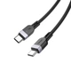 Кабель USB на Type-C Proove ReGen, 27Вт, 1м, м’який силікон, білий, для живлення пристроїв - зображення 3