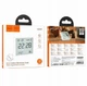 Гигрометр Hoco HX41 Indoor electronic clock with hygrothermometer White - изображение 2