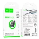 Адаптер Hoco UA36B Type-C male to USB female OTG transparent adapter Black - изображение 2