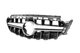 Передняя решетка в стиле E63 AMG Silver (для Avantgarde/AMG-Line/E43 AMG/E53 AMG 2016-2019) для Mercedes E-сlass W213 - изображение 2