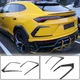 Накладки на задний бампер (Dry Carbon) для Lamborghini Urus 2018- гг - изображение 2