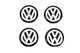Ковпачки в диски 56/52мм vwor5652 V-2 (4 шт) для Volkswagen - зображення 1