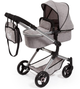 Коляска для ляльки Bayer Design Combi Neo Vario 18410AA Сіра (4003336184105) - зображення 4