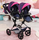 Wózek dla lalki Bayer Design Twin Neo Blizniaczy 26254AA Granatowy (4003336262544) - obraz 9