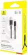 Кабель Baseus Dura Series Cable USB to Type-C 60W 1m P10377802U01-00 Black-Gold - зображення 5