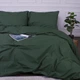 Простынь на резинке MirSon Ranforce Elite 17-0612 Stripe Emerald 90 х 190 см (2200008201319) - изображение 4