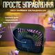 Портативний вентилятор з живленням від USB A031 Синій - зображення 4
