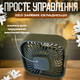 Портативний вентилятор з живленням від USB A031 Сірий - зображення 4