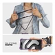 Ремешок для смартфона ArmorStandart Silicone Rope Titanium Black with Grey holder (ARM76273) - изображение 4
