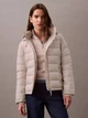 Куртка демисезонная короткая с капюшоном женская Calvin Klein 390500939 XL Молочная ( 1159837553) - изображение 1