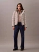 Куртка демисезонная короткая с капюшоном женская Calvin Klein 390500939 XL Молочная ( 1159837553) - изображение 3