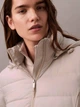 Куртка демисезонная короткая с капюшоном женская Calvin Klein 390500939 XL Молочная ( 1159837553) - изображение 4