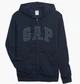 Толстовка Gap Fullzip Logo Blue 499917-03 S - изображение 1