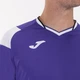 Футболка фіолетово-біло-чорна JOMA CREW III 101269.552 Joma XS - зображення 5