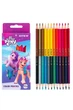 Цветные карандаши двусторонние - Kite My Little Pony цвет разноцветный KITE ЦБ-00246855 - изображение 1