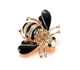 Брошка бджола зі стразами. - изображение 1