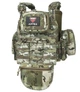 Армейская тактическая плитоноска ARTEX с быстрым сбросом Cordura 1000D мультикам - изображение 1