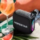 Портативная колонка HOPESTAR H66, RGB, IPX7, 10W, TF, AUX, TWS, BT5.3, 1800mAh, 4-6h, Black - изображение 4