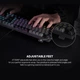 Клавиатура Fantech ATOM MK876V2, игровая, Blue Switch, USB, RGB, Серый, Черный - изображение 3
