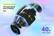 Портативная колонка HOPESTAR P54, LED, IPX6, BT5.3, USB, TF, FM, AUX, TWS, 40W, 5200mAh, 4-6h, Black - изображение 4