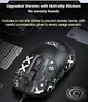 Миша TWolf G580 sticker, ігрова, дротова, USB, 1000-1600DPI, 1.5m, Чорний - зображення 3