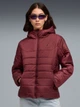 Куртка демисезонная короткая с капюшоном женская Puma WarmCELL Outerwear Essentials 68523196 S Ruby Shimmer (4069157415323) - изображение 1
