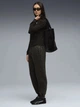 Спортивные штаны на флисе женские Puma Essentials Elevated 68810401 2XL Black (4069157659413) - изображение 3