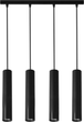 Żyrandol wiszący DPM SL-1256 4 x GU10 Black (5906881231104) - obraz 1