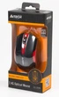 Миша бездротова A4Tech G3-200N Black/Red USB V-Track - изображение 6