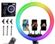 Кольцевая LED лампа RGB 45 см 36 Вт 220 V MJ45 для видеосъемки и фото - изображение 2