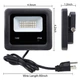 Led прожектор 25W RGB IP66 с пультом дистанционного управления - изображение 4