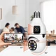 Смарт-камера в форме лампочки Wi-Fi два объектива до 1080P - изображение 2