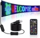 Гибкий светодиодный экран LED Matrix Panel RGB 120 × 595 мм WiFi управление через приложение - изображение 4
