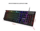 Ігрова клавіатура мембранна 104 клавіші RGB підсвітка FOREV RV-Q305S - зображення 3
