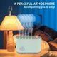 Увлажнитель воздуха RGB aroma humidifier до 20 эффектов освещения 700 мл - изображение 2