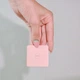 Поисковый брелок-трекер для кошек и собак Baseus T1 Cardtype Anti-Loss Device pink - изображение 4