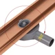 Лінійний дренаж REA Neox Pro Brush Copper 70 - изображение 8