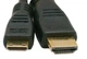 Кабель мультимедийный HDMI -> Mini HDMI 50 cм (0.5м) 1.4v 2К FULL HD 1080P Черный - изображение 2