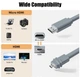 Кабель мультимедійний HDMI A -> Micro HDMI D 50 см (0.5м) 1.4v 2К FULL HD 1080P Чорний - зображення 11