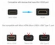 Кабель мультимедийный HDMI -> Mini HDMI 50 cм (0.5м) 1.4v 2К FULL HD 1080P Черный - изображение 10